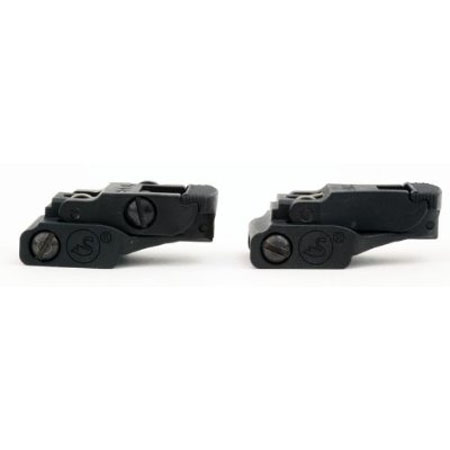 Tactical A.R.M.S. #71L-F/R Set Front & Rear Sight Set Black/Tan